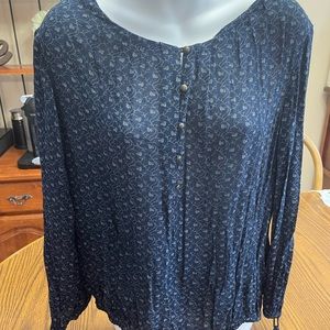Silky Lucky Brand Blouse